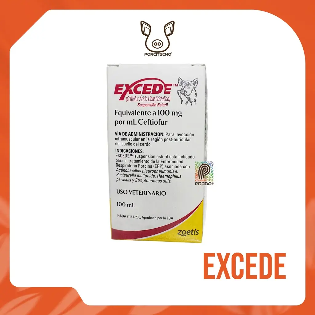 EXCEDE INY X 100 ML | PORCITECNO